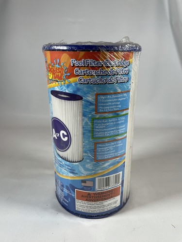 Splash Time Pool Filter Cartridge Type A or C Height 8" X 4.12" Diameter NEW - Picture 2 of 9