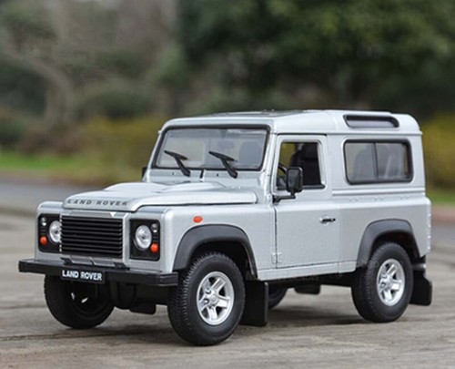 Modellino fuoristrada in lega Land Rover Defender 1/24 pressofuso metallo giocattolo regali - Foto 9 di 25