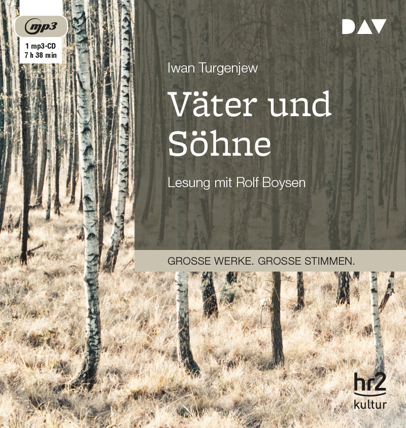 Thumbnail - Väter Und Söhne, 1 Audio-cd, 1 Mp3 | Lesung | Iwan S. Turgenjew |