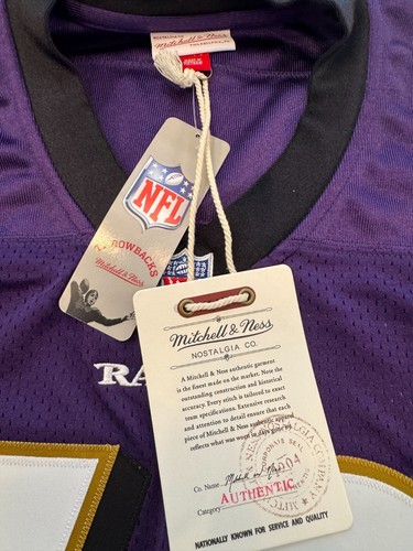 Authentic MITCHELL & NESS 2000 RAY LEWIS Signed Jersey Beckett BAS Large 44 - Picture 5 of 10