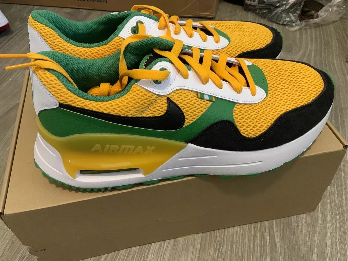 Yellow and green air max hotsell