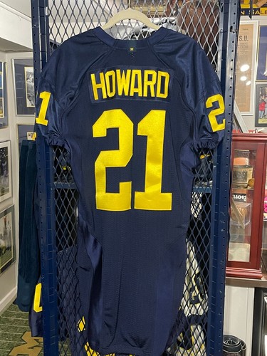 DESMOND HOWARD Authentic Michigan Football Game cut Jerseys - Picture 1 of 4