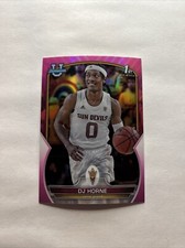2022-23 Bowman University Chrome - Pink Refractor #54 DJ Horne (RC)
