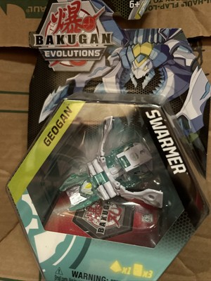 Bakugan Evolutions Geogan Swarmer White Green NIB