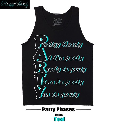 Partyy Hardy Tank Top Clothing Apparel Graphic Shirt Party - Picture 9 of 20