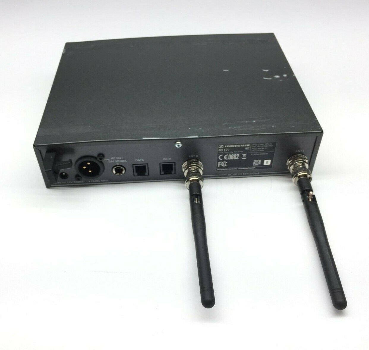 Sennheiser EW100 EM100 G3 True diversidad receptor receptor receptor inalámbrico 527475c 780-822MHz 3db897 Sennheiser EW100 EM100 G3 True diversidad receptor receptor receptor inalámbrico 527475c 780-822MHz 3db897