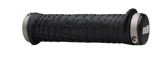 ODI "TROY LEE DESIGNS" LOCK-ON GRIPS PWC WATERCRAFT ATV GROOVED CHANNELS - BLACK - Picture 2 of 3