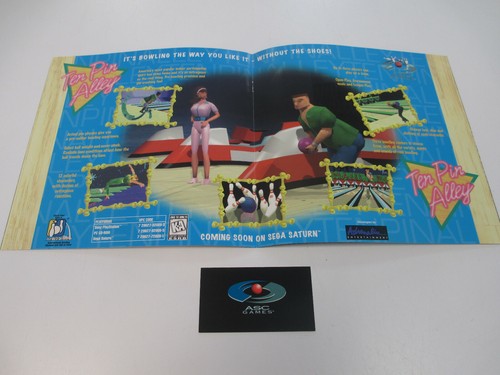 ASC Games E3 1997 kit de prensa promocional inédito Colliderz medios promocionales - Imagen 5 de 5
