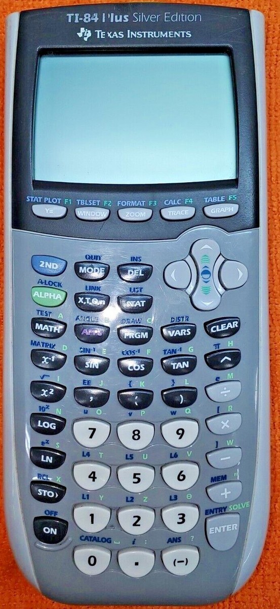 Texas Instruments TI-84 Plus, 84 CE, SE, C Silver, 89