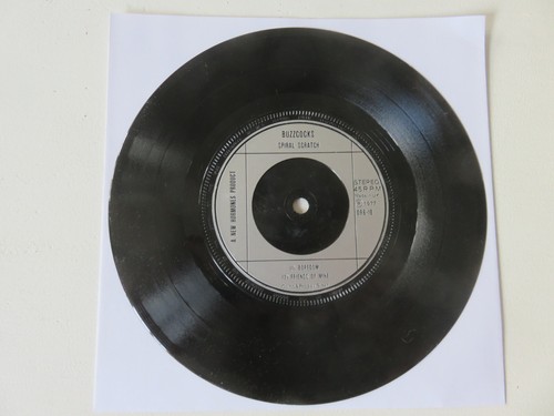 BUZZCOCK Spiral Scratch NEW HORMONS ORIGINAL 1977 UK 1ST PRESSING 7" E.P. ORG-1 - Bild 6 von 6
