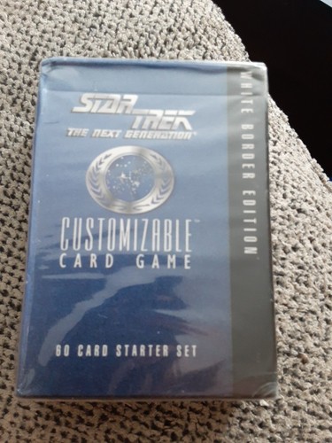 Star Trek The Next Generation Customizable Card Game 60 Card Starter Set Sealed - Picture 1 of 6