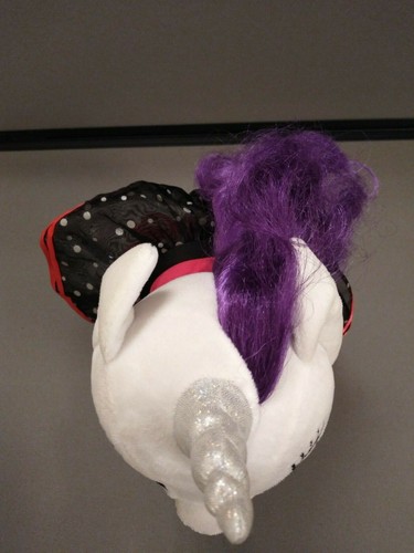 BABW Build a Bear Workshop MLP My Little Pony Rarity White Plush 16.5" Unicorn - Picture 8 of 12