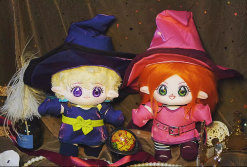 Sugar Sugar Rune Chocolate Magic Girl Witch 20cm Plush Doll Dress up Toy Anime - Picture 2 of 11