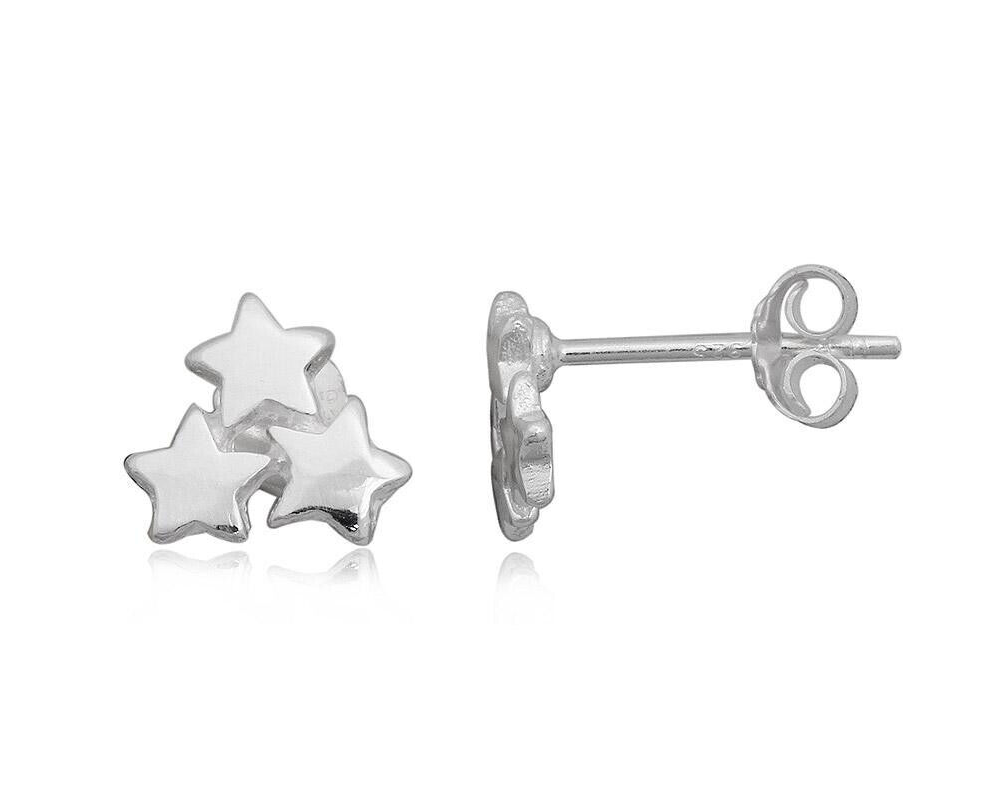 925 Sterling Silver Star Earrings - Small ET/EB Earrings | eBay