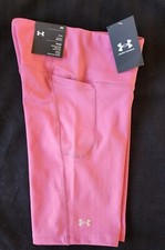 UNDER ARMOUR WOMEN'S UA MOVEMENT BIKE SHORTS PINK 1377097-NWT