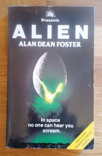 BOOK - Alien Movie Tie-In Alan Dean Foster Warner 1992 Vintage SF Horror PB BOOK - Alien Movie Tie-In Alan Dean Foster Warner 1992 Vintage SF Horror PB