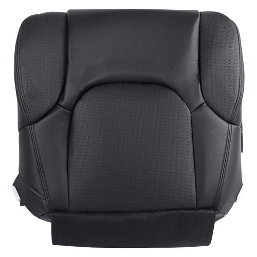 Front Driver & Passenger Lower Seat Covers Dark Gray Cloth Fits Nissan Frontier - Picture 8 of 11