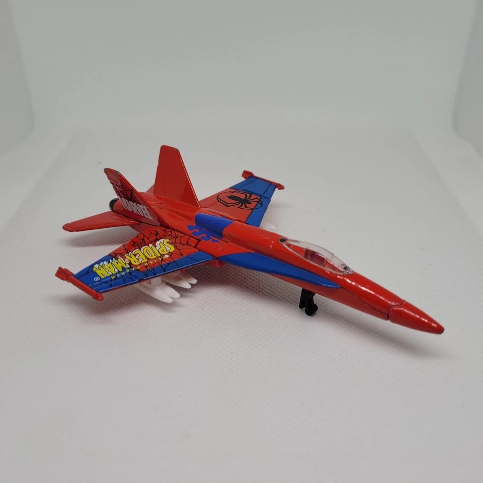 Maisto Spiderman Airplane 2004 Marvel F/A18C - Image 2 of 4