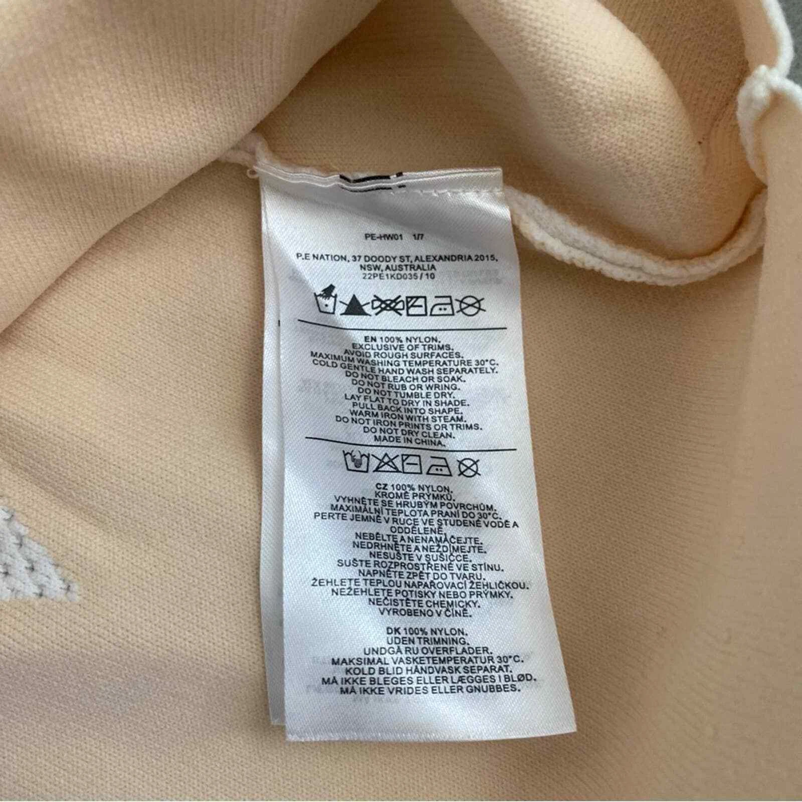 SUPREME Abito da tennis donna P.E nation backswing bianco ottico M