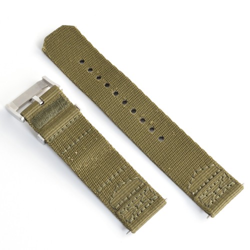 TAG Heuer Aquaracer 43mm Green Nylon Watch Strap with Buckle 22mm Wide FC8222 - Picture 12 of 12