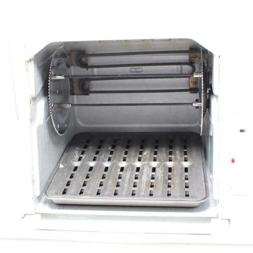 Ronco Showtime Rotisserie BBQ Oven Model 4000 TESTED w/ Extras Accesories Manual - Picture 5 of 23