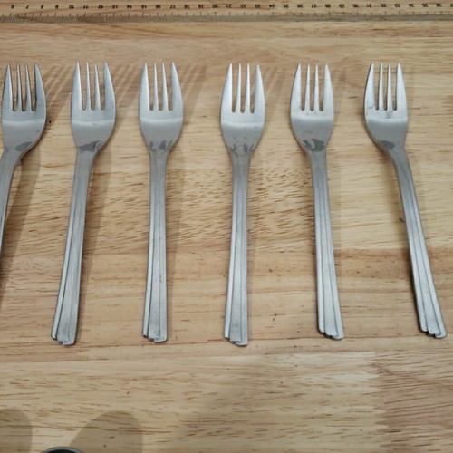 Reed & Baerton Silberbesteck 21 Teile Gabeln Löffel Ersatz Edelstahl Korea - Bild 9 von 24