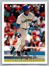 Ken Griffey Jr 1993 Upper Deck Base Set Card #355 Seattle Mariners