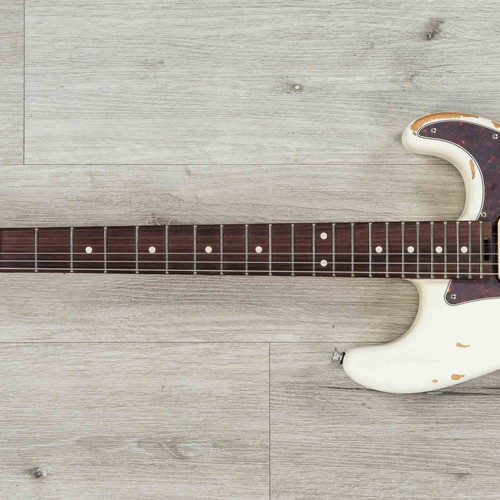 Charvel Super-Stock So-Cal Style 1 HSH FR RW Guitar, Rosewood, Aged Arctic - Picture 7 of 12