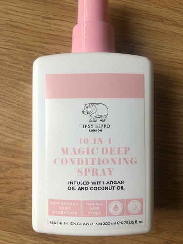 Tipsy Hippo 10-in-1 Magic Deep Conditioning Spray Coconut Oil & Argan Oil Hair