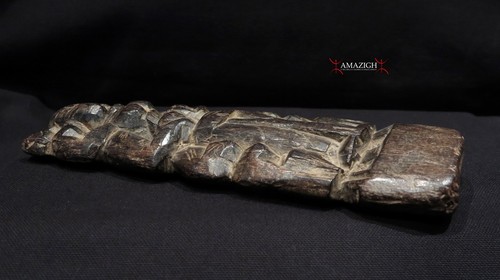 Old Carved Wooden Doll - Mother Goddess - Odisha, India - Picture 2 of 3