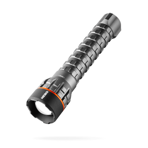 Newton 2500 Lumen LED Gray Handheld Flashlight AA Battery - Picture 3 of 9
