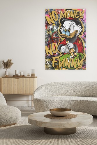 Quadro su tela Rich Donald graffiti colorati decorazione quadro da parete pop art poster - Foto 4 di 9
