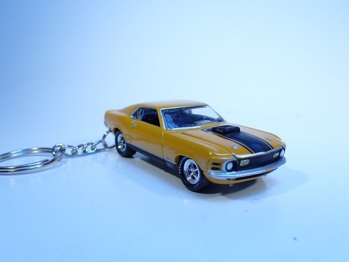 keychain '70 MACH 1 mustang 1970 Ford Mustang 428 mach 1 key chain - Picture 2 of 4