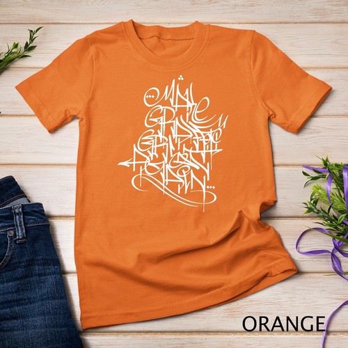 Make Graffiti Great Again - Camisa Blanca Estilo a Mano Etiqueta Camiseta Unisex - Imagen 8 de 15