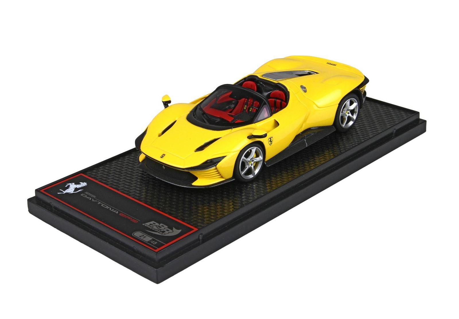 BBR Ferrari Daytona SP3 Serie Icona Modena Yellow BBRC267D1