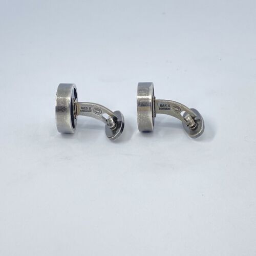 Georg Jensen Silver Cufflinks #91 Beautiful sterling Denmark 925 Horseshoe - Picture 4 of 6