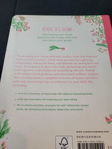 Eat Pretty Live Well : A Guided Journal for Nourishing Beauty, Inside and Out  - Picture 4 of 7