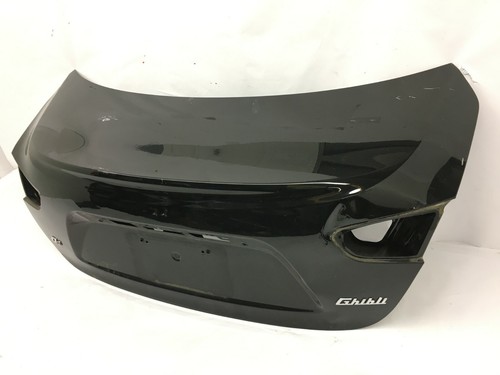 2014-2023 MASERATI GHIBLI TRUNK LID HATCH OEM Black 14 15 16 18 19 20 21 22 23 - Picture 4 of 12