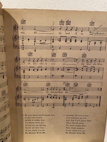 Organ Piano Sheet Music-Songs Gene Autry Sings 1942 Western Music Publishing - Picture 2 of 7