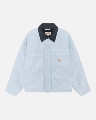 ジャケット・アウター Stussy Washed Canvas Shop Jacket Washed Canvas Shop Jacket – Premier