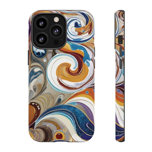 Vintage Swirl Pattern Phone Case x iPhone, Samsung, Google Pixel - Durable Cover - Picture 40 of 106