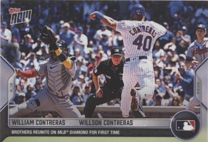 2022 Topps Now - William Contreras Willson Contreras #370 - 1 of 1
