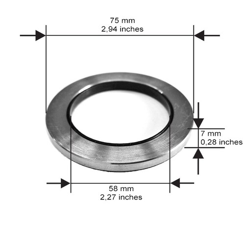 Anillo contador 58 mm reemplaza 219/00004/0, 9001483 IPSO PRI530030013 Primus - Imagen 3 de 3