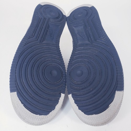 Nike Air Force 1 '07 Low Wolf Grey Obsidian Georgetown AO2409 002 Mens Size 11.5 - Picture 9 of 10