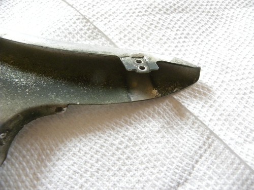1954 Mercedes Benz Early Ponton W120 180 Right Lower Below Hood Vent Trim CA-A23 - Picture 9 of 9