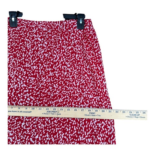 Cato Woman 14/16W Red Pull On Skirt Bobo - Picture 10 of 12