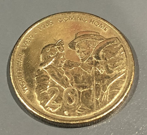 2005 Australian 20 Cent Coin World War Coming Home Circulated EBay 2005-australian-20-cent-coin-world-war-coming-home-circulated-ebay