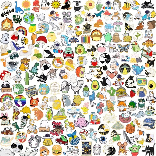 Cute Funny Assorted Pin Nickelodeon Food Disney Enamel Brooch Cat Cartoon - Picture 107 of 180