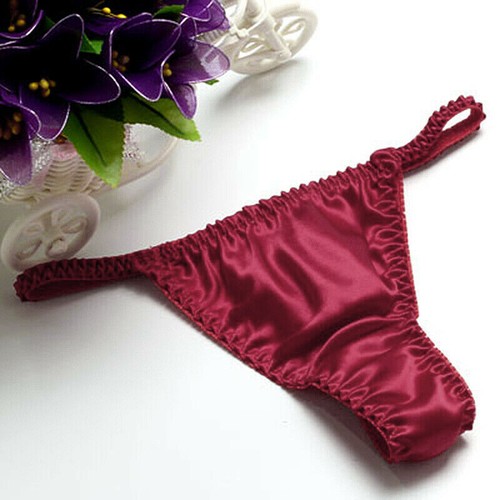 Womens Mulberry Silk Satin Panties Lingerie Soft Lady Briefs Knickers Underwear - Picture 14 of 18