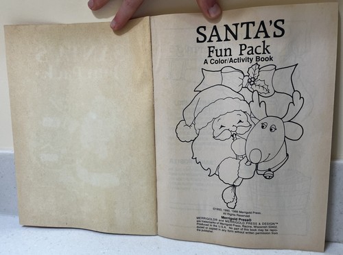 Vintage CHRISTMAS COLORING BOOKS activity Creative Child Press 1991 Merrigold 93 - Bild 5 von 9